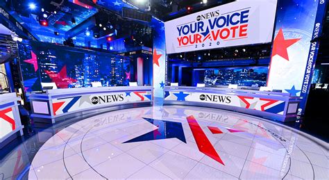 Abc News 2020 Election Headquarters Broadcast Set Design Gallery