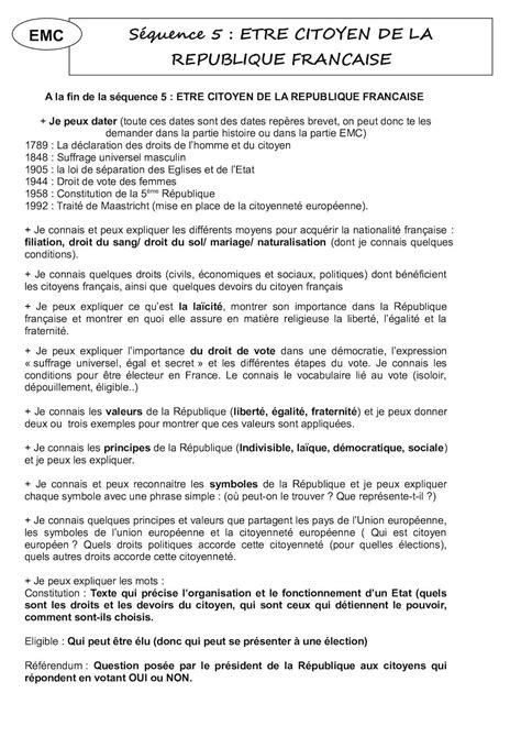 Charte Des Droits Et Devoirs Du Citoyen Français Naturalisation