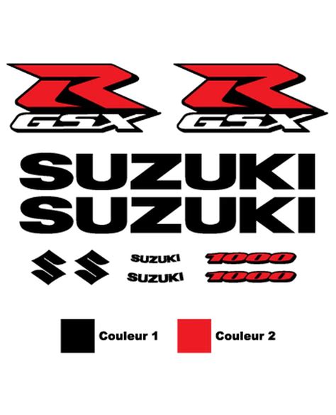 Suzuki Gsx R 1000 Stickers Kit