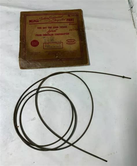 Nos Mopar Plymouth Dodge Desoto Chrysler Speedo Arbre De