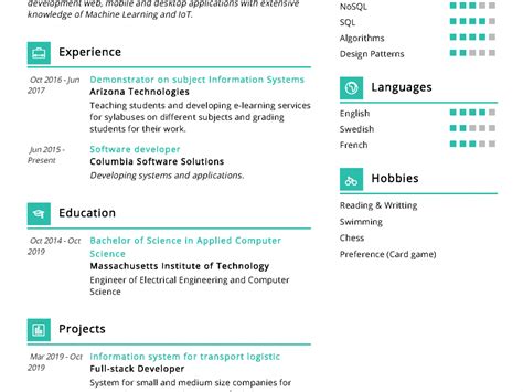 Junior Software Developer Resume Sample In Resumekraft