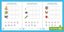 Phase 2 Phonics Photos And Captions Writing Activity