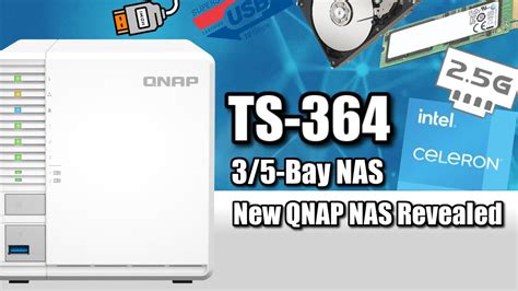 Qnap Ts 364 3 Bay Nas Drive Revealed Youtube