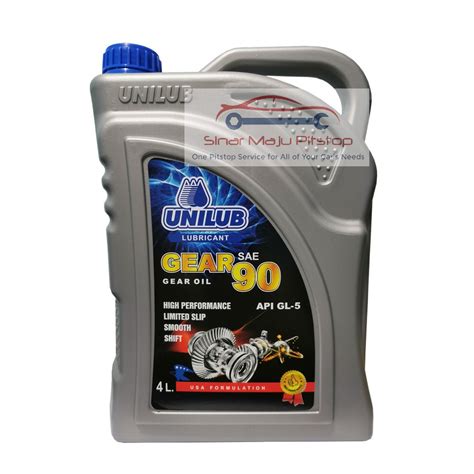 Jual Unilub Gear Oil Sae Gl Galon Liter Pelumas Oli Gardan