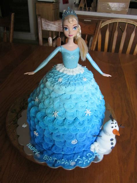 Frozen Elsa Doll Cake With Olaf Madesweetbakery Wix Sweet Frozen