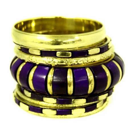 Resin Brass Bangles Set at Rs 105 piece पतल क चड in Sambhal ID