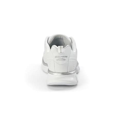 Skechers Women S Elite Class Casual Athletic Shoe White Wide Width