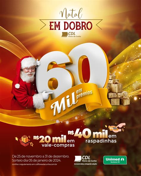 CDL lança Campanha de Natal Notícias Geral Jornal O Florense