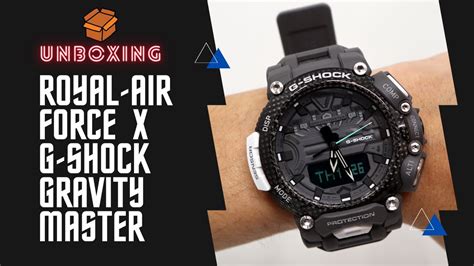 Unboxing 2020 Royal Air Force X G Shock Gravitymaster GRB200RAF 8A