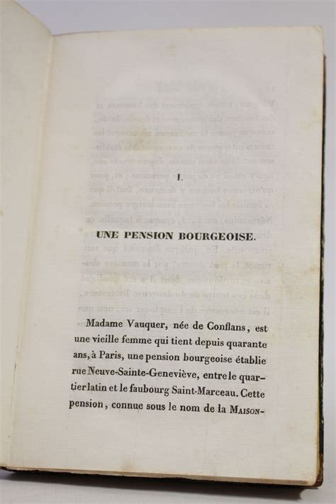 Balzac Le P Re Goriot Edition Originale Edition Originale