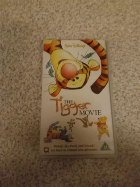 WINNIE THE POOH THE TIGGER MOVIE VHS PAL UK Video WALT DISNEY EUR 2 84