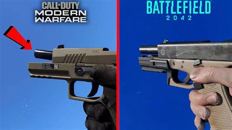 Call Of Duty Modern Warfare Vs Battlefield 2042 Attention To Detail