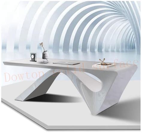 Office Furniture Modern Boss Table Special Shape Director Table