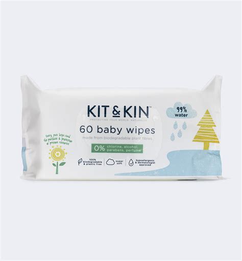 Biodegradable Baby Wipes Kit And Kin