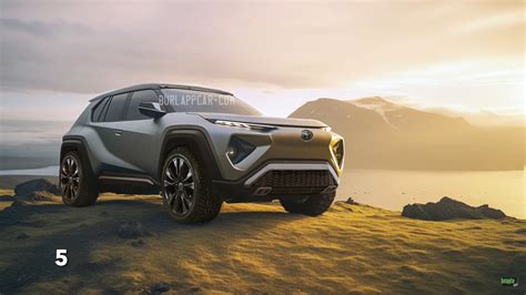 Rendering All New Toyota Rav Feels Refreshed Without Messing The