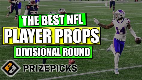 BEST NFL Divisional Round Player Props PRIZEPICKS FREE PICKS YouTube