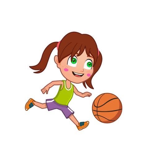 Girls Basketball Illustrations Royalty Free Vector Graphics And Clip Art