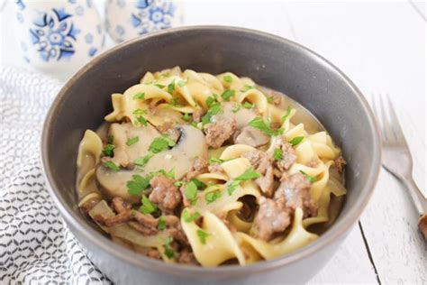 Instant Pot Beef Stroganoff Ww Weight Watchers Freestyle