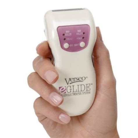 Verseo Eglide Home Electrolysis Hair Removal Roller