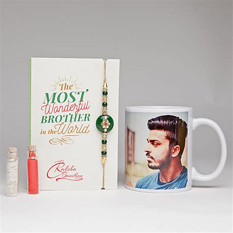 Buy Send Personalized Mug Rakhi Combo Online FNP