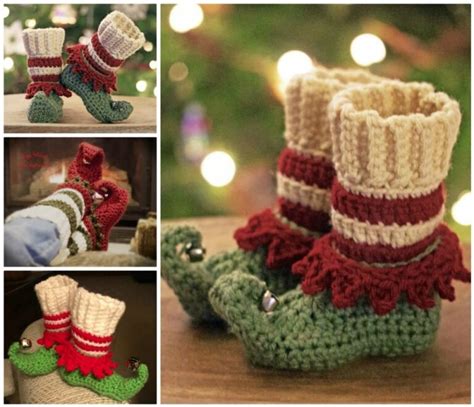 Adorable Crochet Elf Slippers | Home Design, Garden & Architecture Blog Magazine