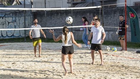 Beach Tennis Futev Lei E V Lei De Praia Onde Jogar De Gra A Em Curitiba