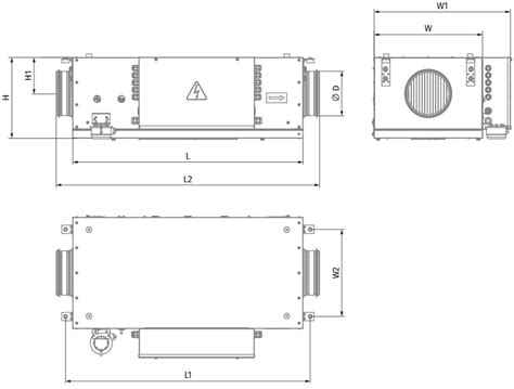 Supply Ventilation Unit Blaubox Ec Me S Blauberg Ventilatoren