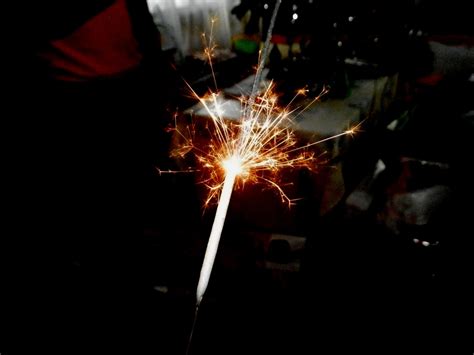 Free Images Light Night Flower Sparkler Spark Darkness