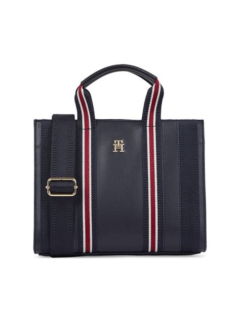 Tommy Hilfiger Rankin Th Identity Small Tote Corp Aw Aw Tamsiai