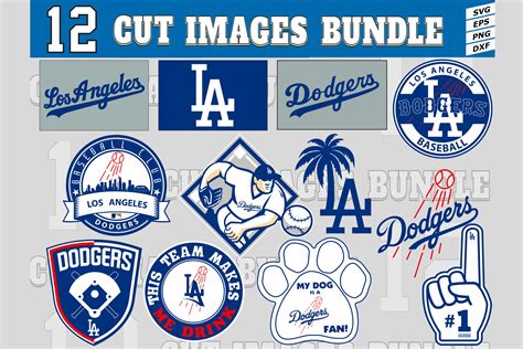 Los Angeles Dodgers Logo Svg Free Sports Logo Downloads