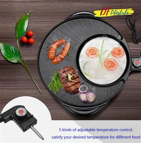 Grilled Korean One Pot Multi Function Korean Electric Grill Lazada PH