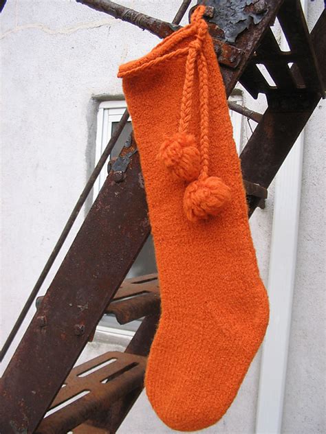 Ravelry Felted Christmas Stocking Pattern By Lucie Sinkler