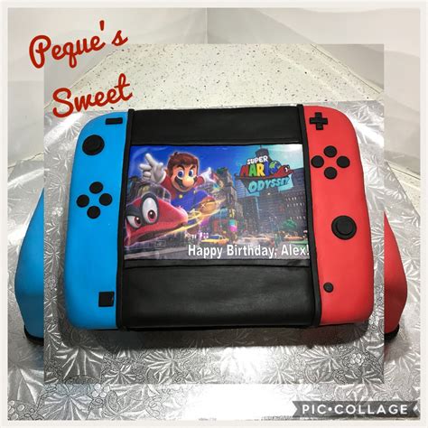 Nintendo Switch Cake Arcade Birthday Parties Mario Birthday Party