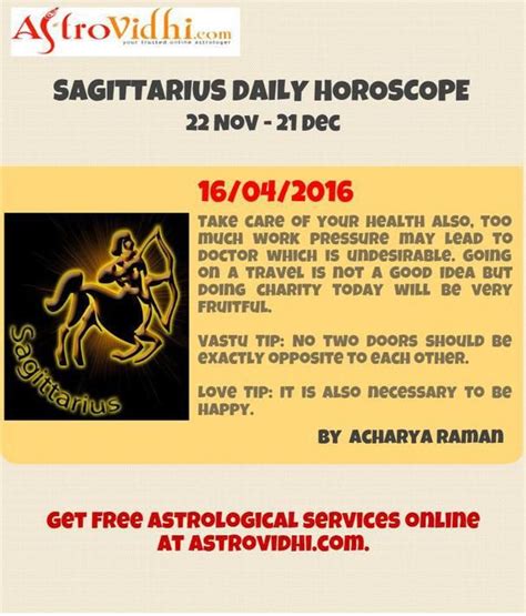 Get Your Daily Sagittarius Horoscope