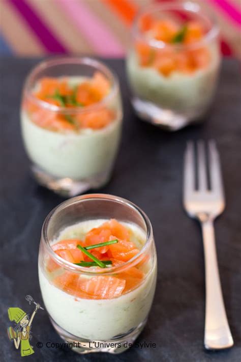 Recette Verrines avocat saumon fumé Verrine