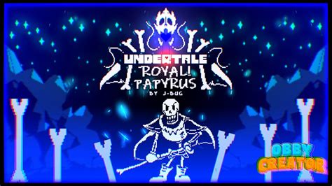 Undertale Royal Papyrus Survival Fight Obby Creator Youtube