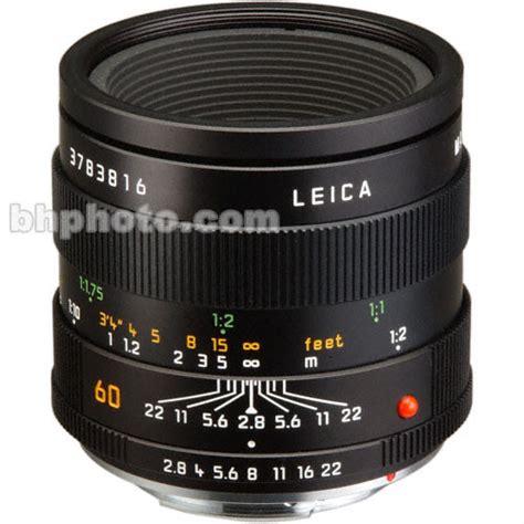 Leica Telephoto Mm F Elmarit R Macro Mf Lens B H