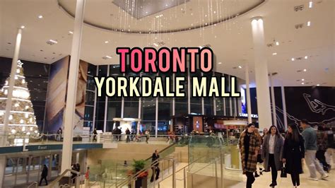 Toronto Yorkdale Shopping Centre Mall Toronto Canada 4k Youtube