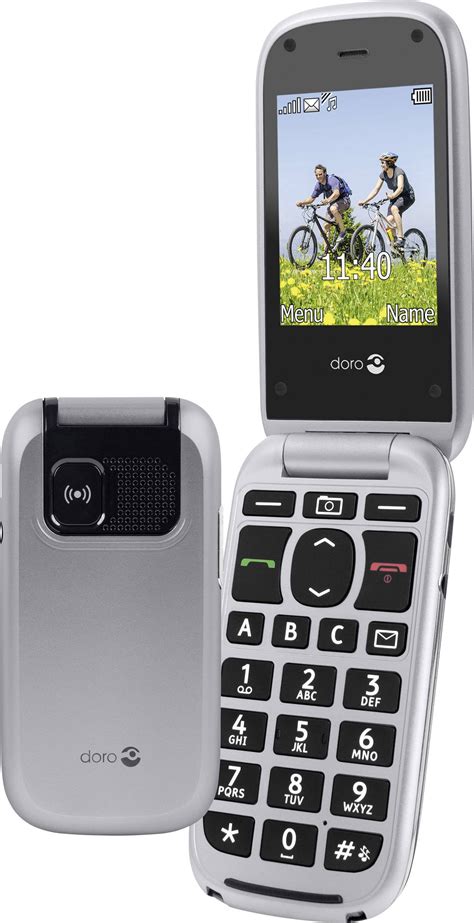 T L Phone Portable Clapet Pour S Niors Doro Phoneeasy Avec