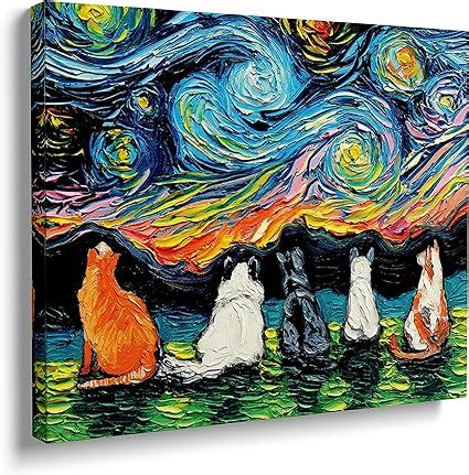 Amazon Art Van Gogh Wall Artwork Van Gogh Canvas Wall Decor Van