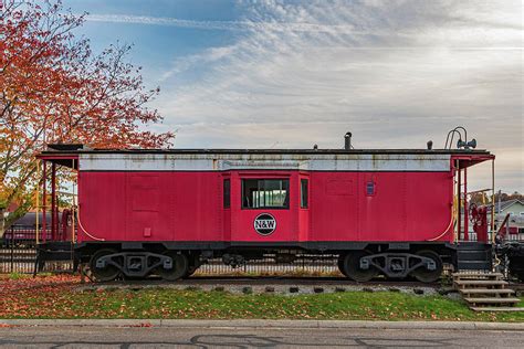 N And W Caboose At Dennison Railroad Depot Museum Photograph By Jackie