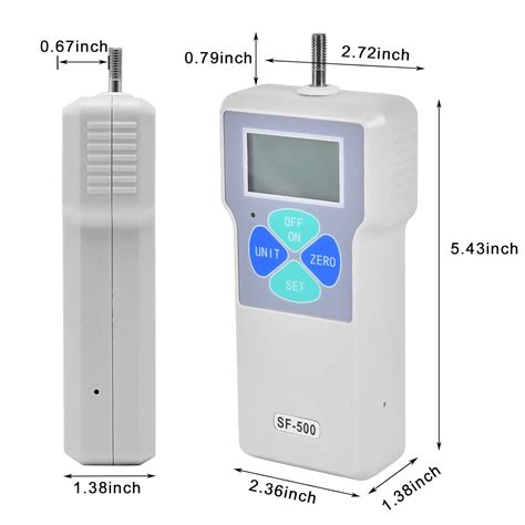 Medidor De Fuerza Digital Sf Probador De Empuje Y Tracci N