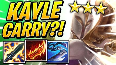 Set Kayle Hyper Carry Is Back W Hero Augment Teamfight Tactics