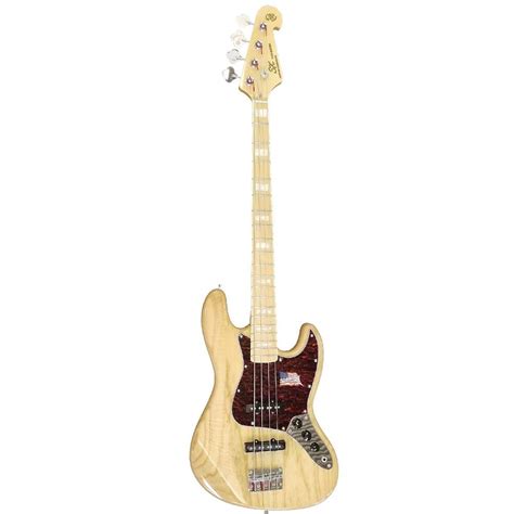 Baixo Sx Sjb Jazz Bass Cordas Em Ash Tortoise