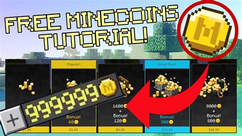 How To Get Infinite Free Minecoins In Minecraft 2022 Updated 1 19