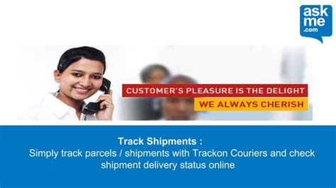 Trackon Courier Services | PPT