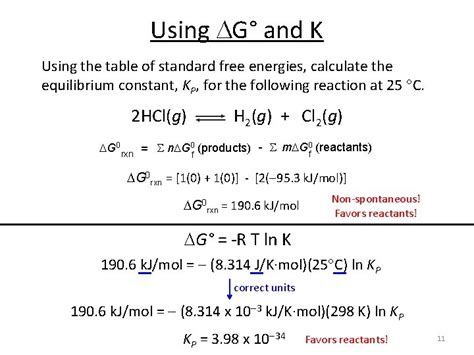 Chapter 17 1 Gibbs Free Energy For A