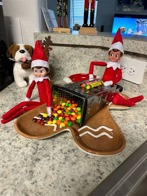 Elf On The Shelf Crayons And Skittles Elf Elfontheshelf In 2023