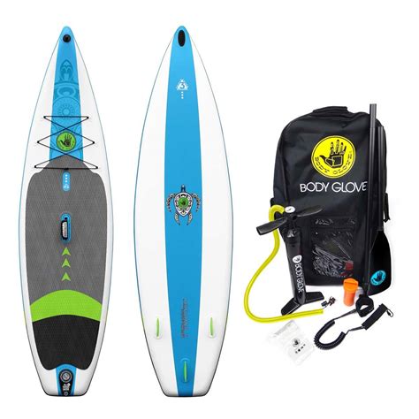 Body Glove Performer 11ft Inflatable Paddle Board With Pump Backpack