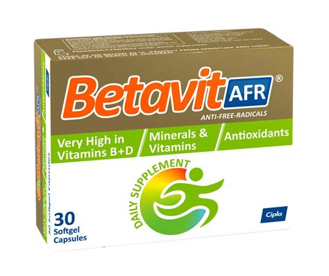 Betavit Multivitamin Supplement 30 Capsules Shop Today Get It